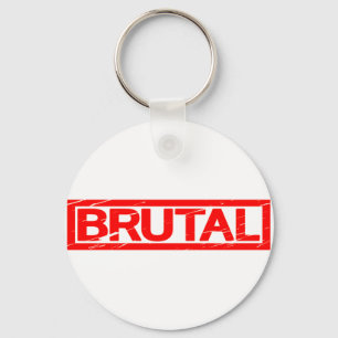 Brutal Stamp Key Ring