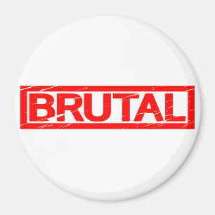 Brutal Stamp Magnet