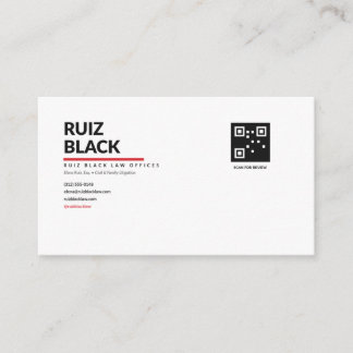 Brutalist Business Card