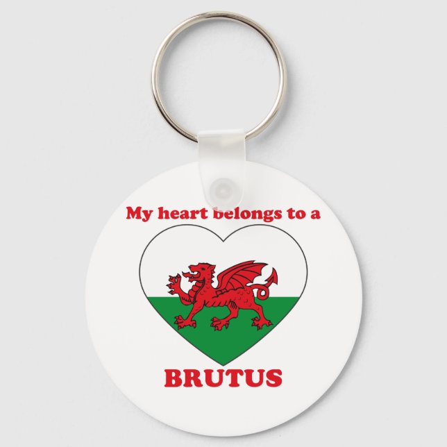 Brutus Key Ring (Front)