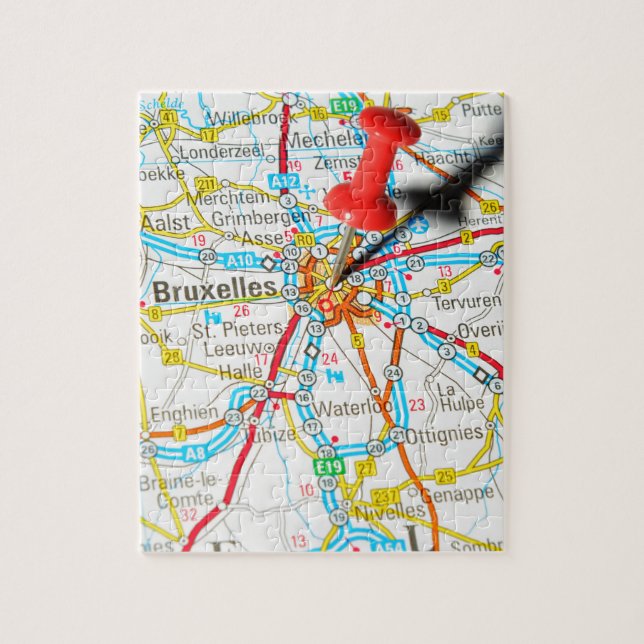 Bruxelles, Brussel, Brussels  in Belgium Jigsaw Puzzle (Vertical)