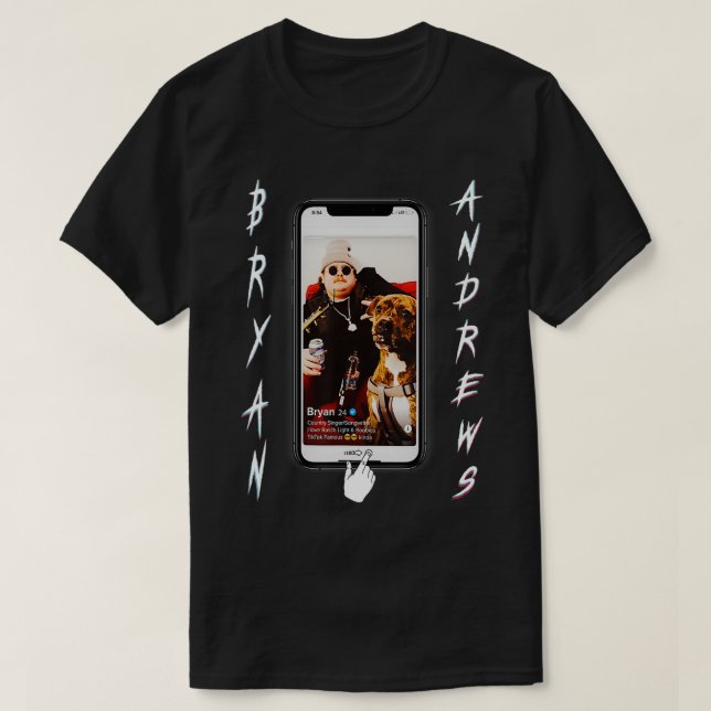 Bryan Andrews  T-Shirt (Design Front)