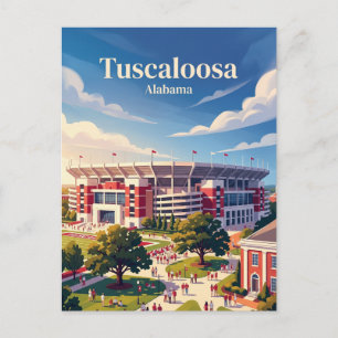 Bryant-Denny Stadium Alabama Postcard