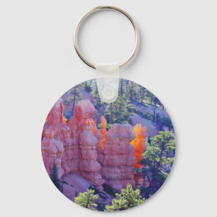 Bryce Canyon Glowing Key Ring