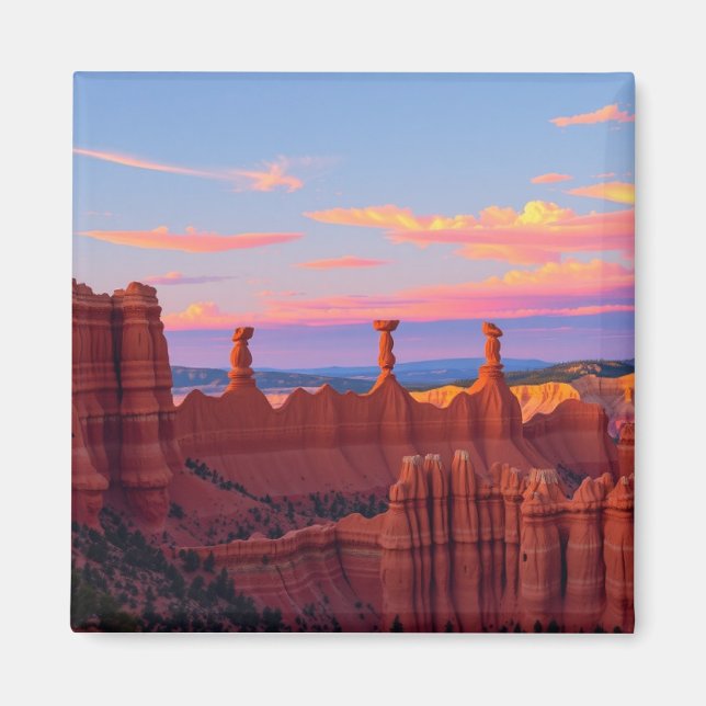 Bryce Canyon Hiking Thor’s Hammer Trail Magnet (Front)