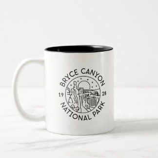 Bryce Canyon National Park 1928 Utah T-Shirt Two-Tone Coffee Mug