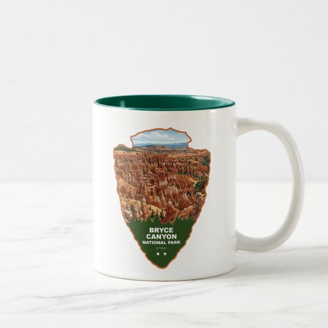 Bryce Canyon National Park Arrowhead Two-Tone Coffee Mug (Right)