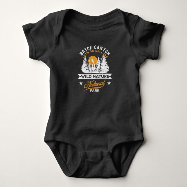 Bryce Canyon National Park Baby Bodysuit (Front)