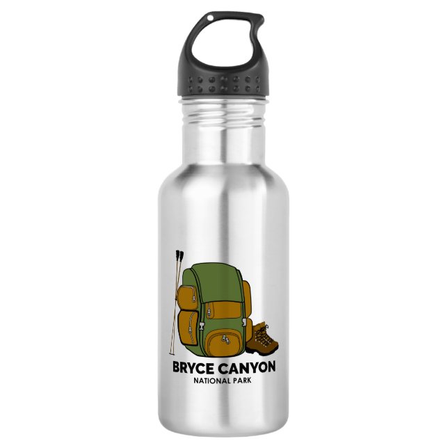 Bryce Canyon National Park Backpack 532 Ml Water Bottle (Front)