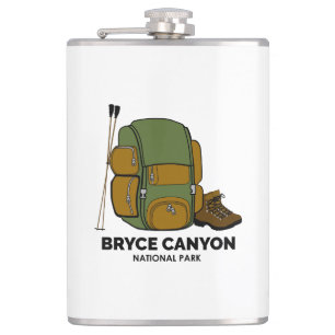 Bryce Canyon National Park Backpack Hip Flask