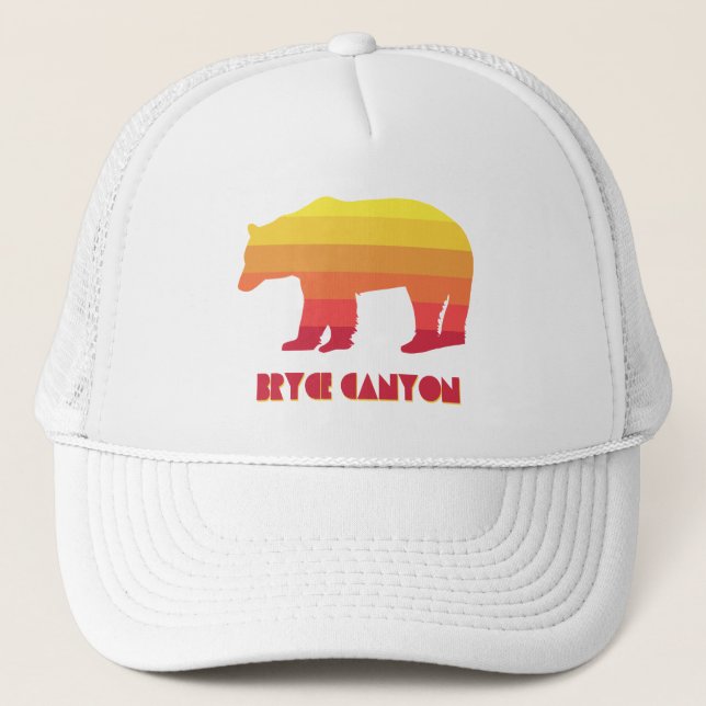 Bryce Canyon National Park Bear Trucker Hat (Front)