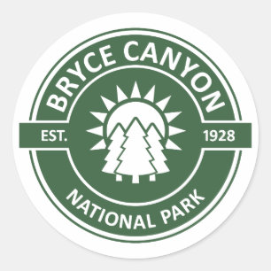 Bryce Canyon National Park Classic Round Sticker