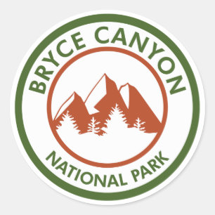 Bryce Canyon National Park Classic Round Sticker