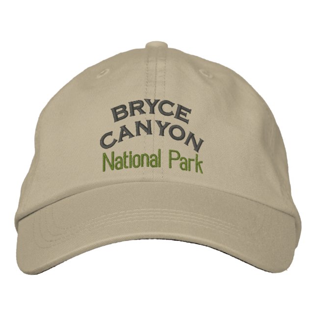 Bryce Canyon National Park Embroidered Hat (Front)
