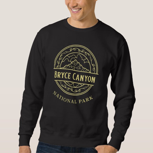 Bryce Canyon National Park Hiking Camping Sweatshirt (Front)