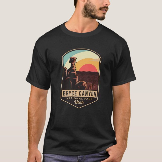 Bryce Canyon National Park Hiking Utah Tourist Sou T-Shirt (Front)