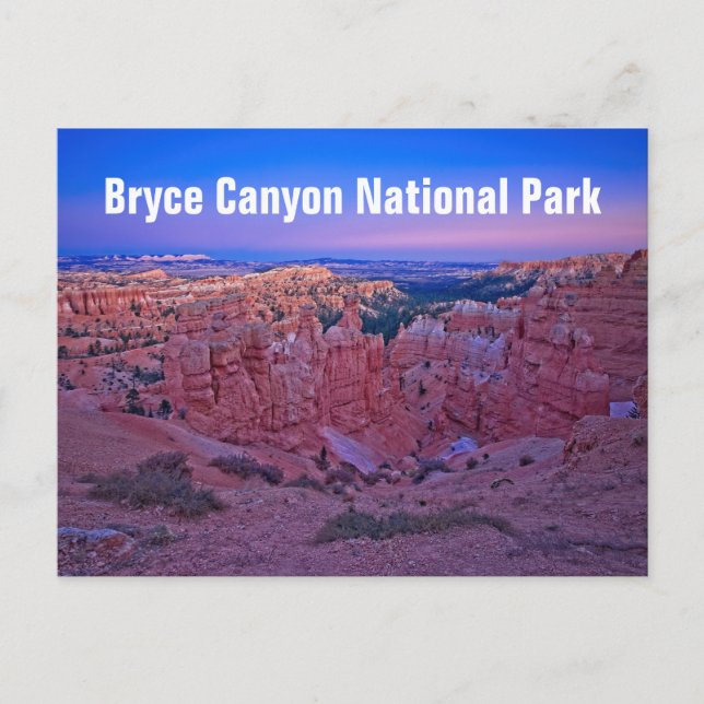 Bryce Canyon National Park Holiday Postcard (Front)