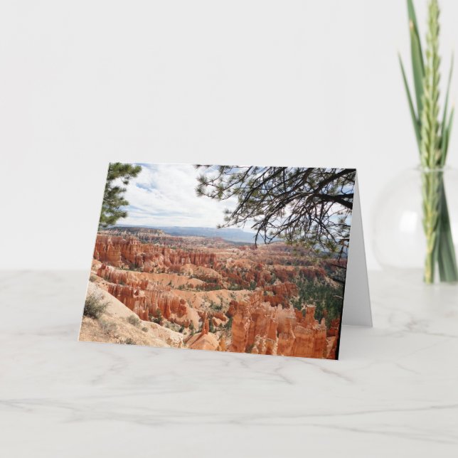 Bryce Canyon National Park Hoodoos Note Card (Front)