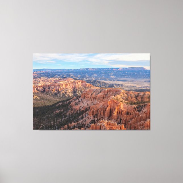 Bryce Canyon National Park Landscape Canvas Print (Front)