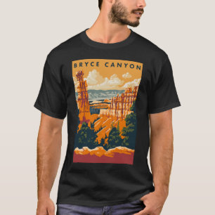 Bryce Canyon National Park Midcentury Modern T-Shirt