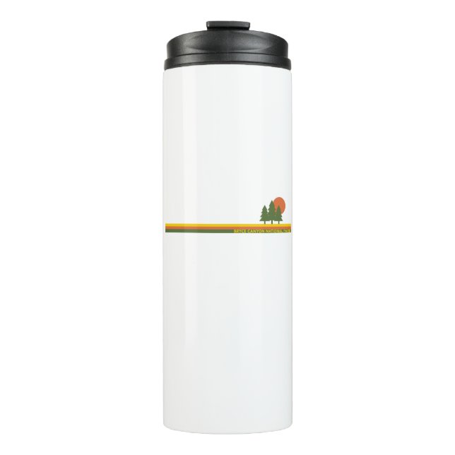 Bryce Canyon National Park Pine Trees Sun Thermal Tumbler (Front)