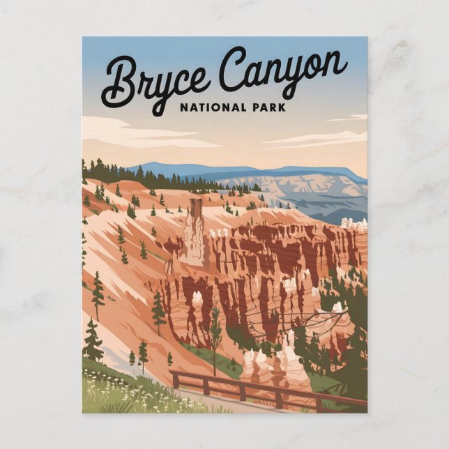 Bryce Canyon National Park Postcard (Front)