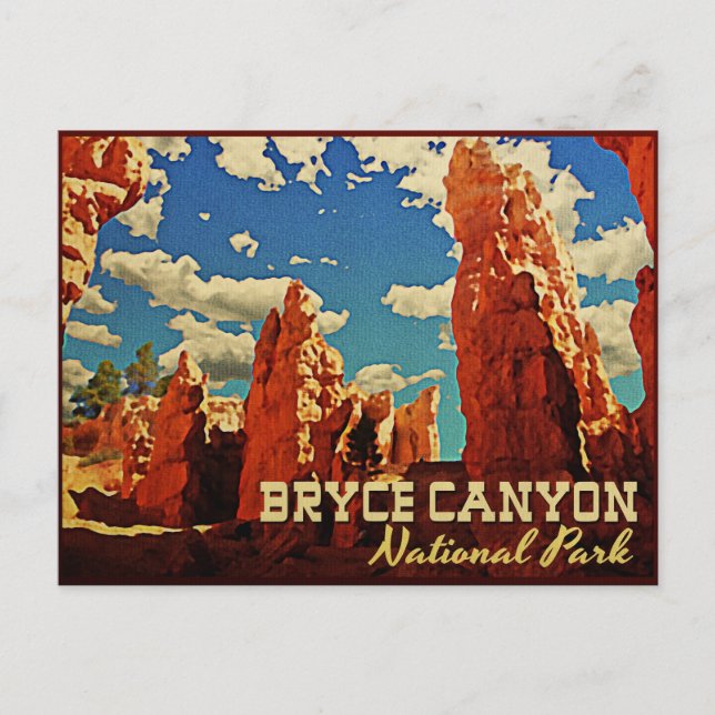 Bryce Canyon National Park Postcard (Front)