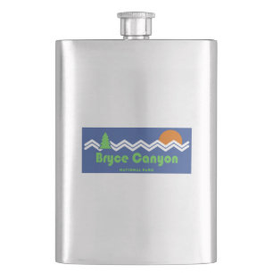 Bryce Canyon National Park Retro Hip Flask