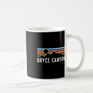 Bryce Canyon National Park Retro Mountain Camping Coffee Mug