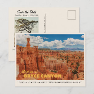 Bryce Canyon National Park Save the Date Postcard