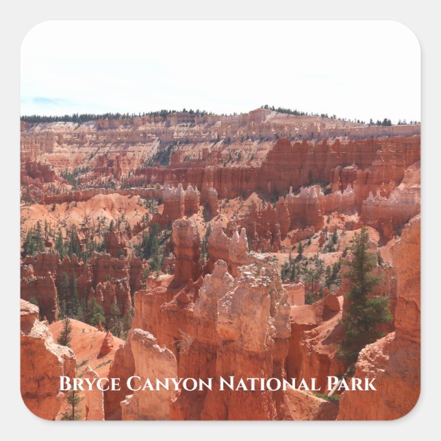 Bryce Canyon National Park Square Sticker (Front)