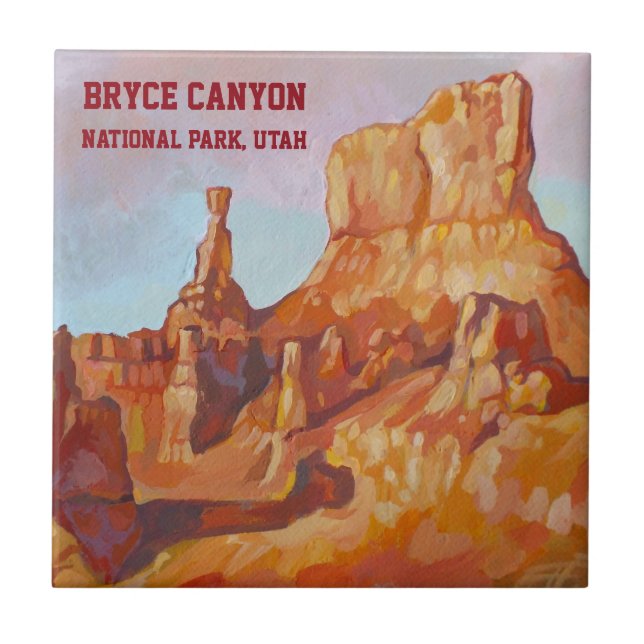 Bryce Canyon National Park Tile (Front)