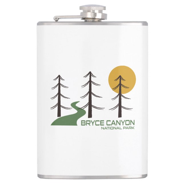 Bryce Canyon National Park Trail Hip Flask (Front)