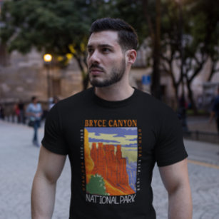  Bryce Canyon National Park Utah Distressed  T-Shirt