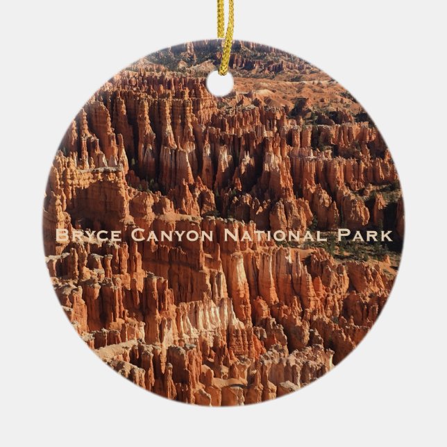 Bryce Canyon National Park Utah Landscape Ornament (Front)