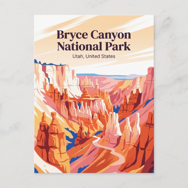 Bryce Canyon National Park Utah Postcard (Front)