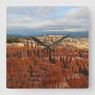 Bryce Canyon National Park, Utah Square Wall Clock