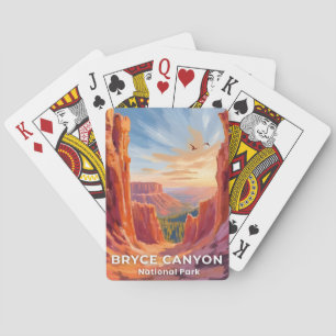 Bryce Canyon National Park   Utah Travel Playing Cards