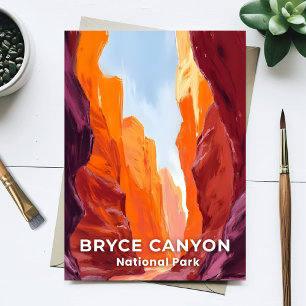 Bryce Canyon National Park   Utah Travel Postcard
