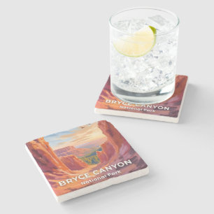Bryce Canyon National Park   Utah Travel Stone Coaster