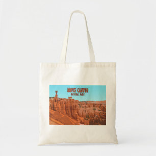 Bryce Canyon National Park Utah Vintage Tote Bag