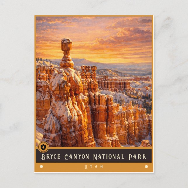 Bryce Canyon National Park | Vintage Postcard (Front)