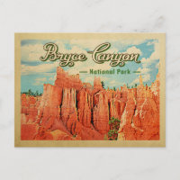 Bryce Canyon National Park Vintage Travel