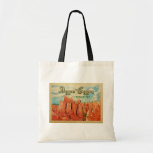 Bryce Canyon National Park Vintage Travel Tote Bag
