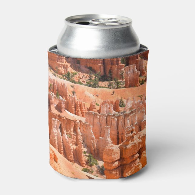 Bryce Canyon Park Utah Landscape Hoodoos Photo Can Cooler (Can Front)