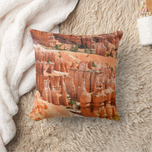 Bryce Canyon Park Utah Landscape Hoodoos Photo Cushion