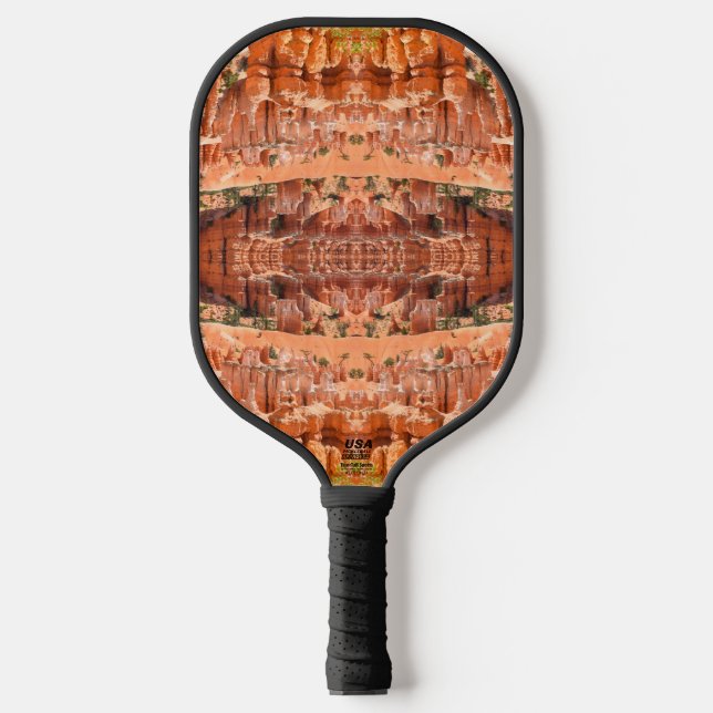 Bryce Canyon Park Utah Landscape Hoodoos Photo Pickleball Paddle (Front)