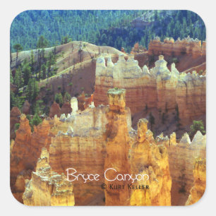 Bryce Canyon Square Sticker
