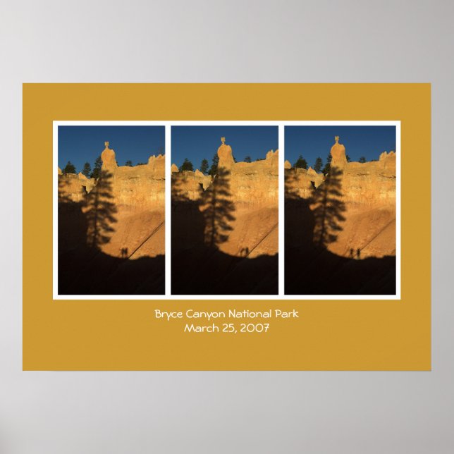 Bryce Canyon Sunrise Poster (Front)
