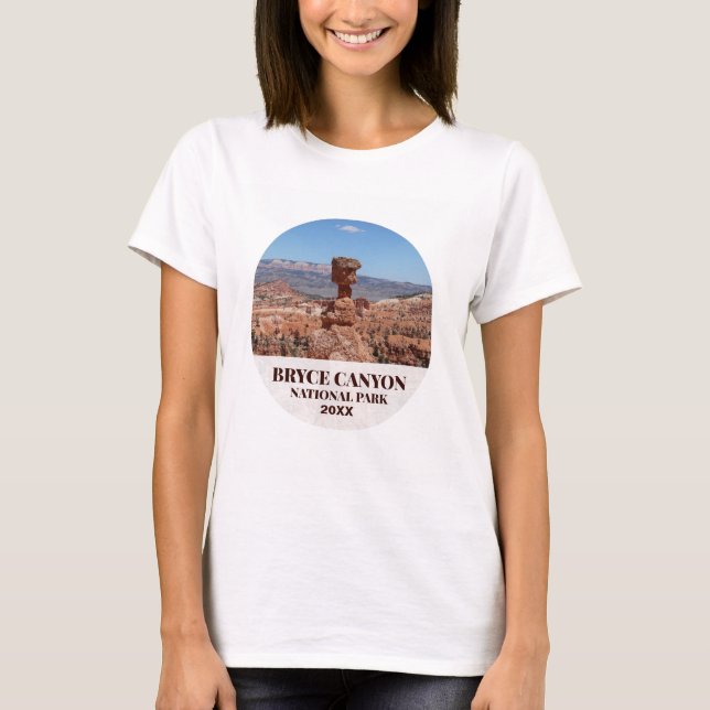 Bryce Canyon T-Shirt - Personalise Year (Front)